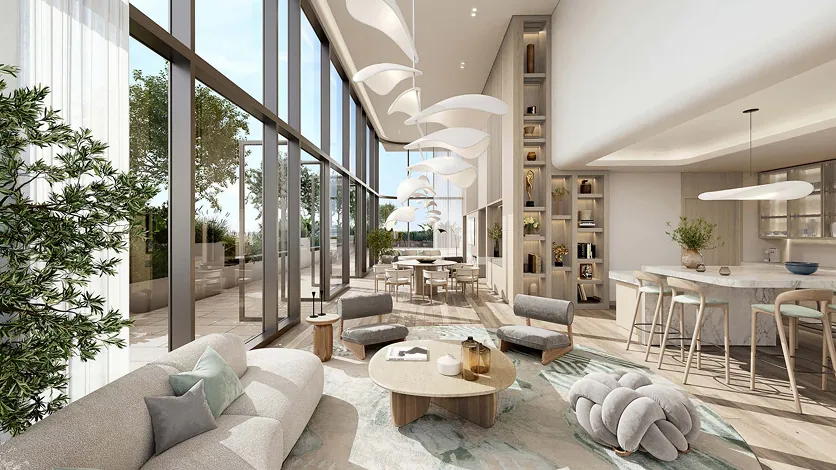 Exclusive lounge areas