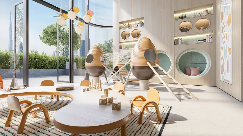 Kids' play area