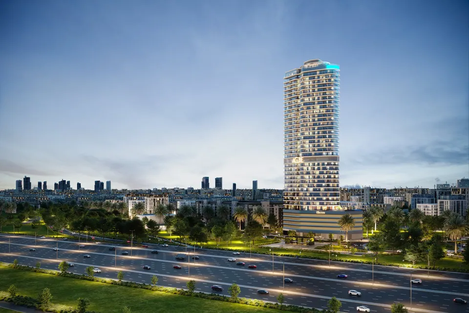 Electra tower in Jumeirah Village Circle, Dubai