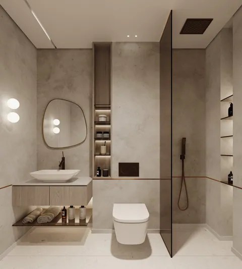 LUME apartment bathroom